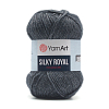 Пряжа YarnArt 'Silky Royal' 50гр 140м (35% шелковая вискоза, 65% шерсть мериноса) 435 черный