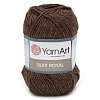 Пряжа YarnArt 'Silky Royal' 50гр 140м (35% шелковая вискоза, 65% шерсть мериноса) 436 шоколад