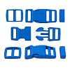 A03001037-15 Фастекс, рамка и рамка-регулятор 15мм, пластик, упак(2 комплекта) Hobby&Pro синий