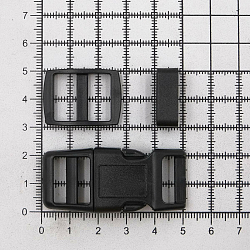 A03001037-15 Фастекс, рамка и рамка-регулятор 15мм, пластик, упак(2 комплекта) Hobby&Pro