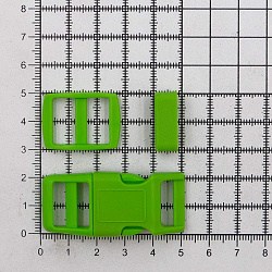 A03001037-15 Фастекс, рамка и рамка-регулятор 15мм, пластик, упак(2 комплекта) Hobby&Pro