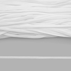 р6651 Шнур плетеный 10мм*100м, (хлопок 100%) (003 белый)