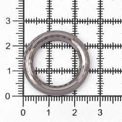 MB 199 Кольцо литое граненое 18мм, металл