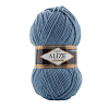 Пряжа ALIZE 'Lanagold' 100гр., 240м (49% шерсть, 51% акрил) 498 серо-синий