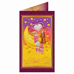 АО-071 Набор-открытка для вышивания 8,4*14см 'С Днем всех влюбленных-2'