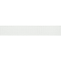 955240 Прочная эластичная лента 25 мм белый цв. *10м. Prym