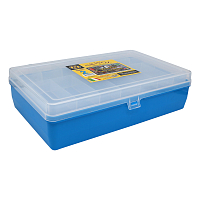 ТИП-2 Коробка, двухъярусная (со съёмной полочкой), 235*150*65 мм. (голубой)