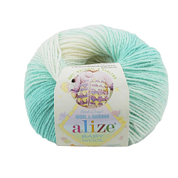 Пряжа ALIZE 'Baby wool batik' 50гр. 175м (20% бамбук, 40% шерсть, 40% акрил)