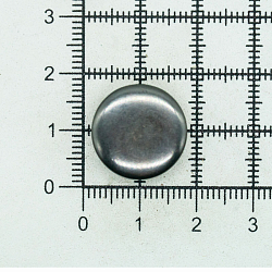 5663 Кнопка 5/17 (S-образная) 17мм (A) цв.металл, черный никель
