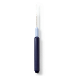 175321 Крючок для тонкой пряжи с пластиковой ручкой и колпачком, сталь, 1,25 мм, Prym