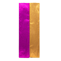Бумага креповая упаковочная металлик, 50*200 см, 2 цвета, 'Розово-золотой', Astra&Craft