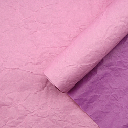 БЭМ0008 Бумага Эколюкс двухцветная, цв. розовый/фуксия, 70см*4,57м +/-5%