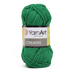 Пряжа YarnArt 'Creative' 50гр 85м (100% хлопок) (227 зеленый)