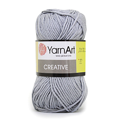 Пряжа YarnArt 'Creative' 50гр 85м (100% хлопок) (244 серый)