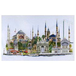 479 Набор для вышивания Gouverneur 'Стамбул', лён, 79*50 см