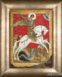 498 (498А) Набор для вышивания Gouverneur 'Святой Георгий и Дракон'