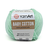 Пряжа YarnArt 'Baby Cotton' 50гр 165м (50% хлопок, 50% акрил) 435 светло-зеленый