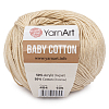 Пряжа YarnArt 'Baby Cotton' 50гр 165м (50% хлопок, 50% акрил) 404 розовая дымка