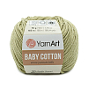 Пряжа YarnArt 'Baby Cotton' 50гр 165м (50% хлопок, 50% акрил) 434 серая дымка