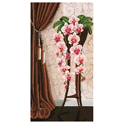 В-13 Набор для вышивания 'Ваза с орхидеями', 29*50 см