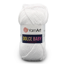 Пряжа YarnArt 'Dolce Baby' 50гр 85м (100% микрополиэстер)