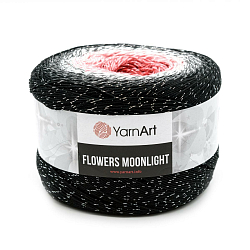 Пряжа YarnArt 'Flowers Moonlight' 260гр 1000м (53% хлопок, 43% полиакрил, 4% металлик)