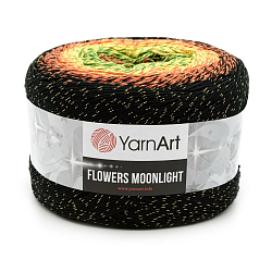 Пряжа YarnArt 'Flowers Moonlight' 260гр 1000м (53% хлопок, 43% полиакрил, 4% металлик)