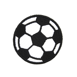 AD1230 Термоаппликация 'Футбольный мяч', d 5 см, Hobby&Pro