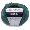 Пряжа YarnArt 'Milano' 50гр 130м (8% альпака, 20% шерсть, 8% вискоза, 64% акрил) 873 темная бирюза