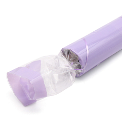 ПОП007 Пленка с окном, цв. фиолетовый, 70см*9,14м +/-5%