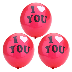 AR705 Воздушные шары красные 'I Love you' 10шт/упак