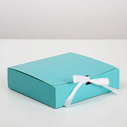 7303213 Коробка подарочная складная 'Тиффани', 20*18*5 см
