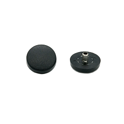 Кнопки установочные тип контакта "пружина" BIG 1546 Кнопка 5/15 (S-образная) 15мм (A) резина, черный