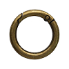 Карабин-кольцо 25мм (35*35мм) металл латунь