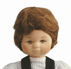 00402 Пластиковая основа для лица куклы Peter высотой 30 см Glorex