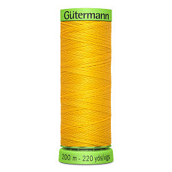 02 Нить Extra Fine 150/200 м для особо деликатных материалов, 100% полиэстер Gutermann 744581 (106 т.желтый)