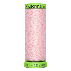 02 Нить Extra Fine 150/200 м для особо деликатных материалов, 100% полиэстер Gutermann 744581 (659 св. персиково-розовый)