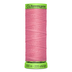 02 Нить Extra Fine 150/200 м для особо деликатных материалов, 100% полиэстер Gutermann 744581 (889 нежно-розовый)