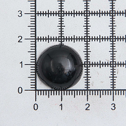27499 Глазки кл.18 мм упак/ 6шт, цв.чёрн.