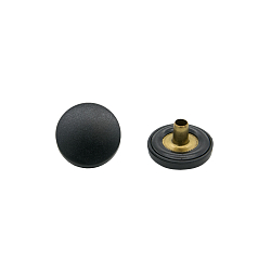 Кнопки установочные тип контакта "пружина" BIG 1773-25 Кнопка 5/12,5 (S-образная) 12,5мм (A) пластик, черный BIG