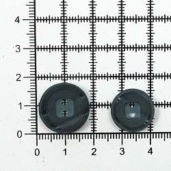 Пуговицы костюмные мужские, 15мм, 18мм, 24 шт, цвет серый