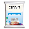 CE0900056 Пластика полимерная запекаемая 'Cernit № 1' 56-62 гр. 027 белый непрозрачный