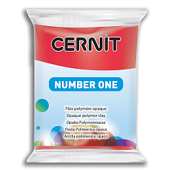 CE0900056 Пластика полимерная запекаемая 'Cernit № 1' 56-62 гр. (400 красный)