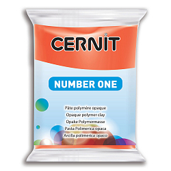 CE0900056 Пластика полимерная запекаемая 'Cernit № 1' 56-62 гр. (428 красный мак)