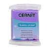 CE0920056 Пластика полимерная запекаемая 'Cernit 'TRANSLUCENT' прозрачный 56 гр. 900 фиолетовый