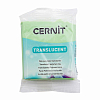 CE0920056 Пластика полимерная запекаемая 'Cernit 'TRANSLUCENT' прозрачный 56 гр. 605 зеленый лимон