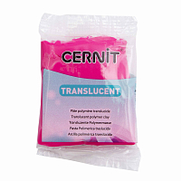 CE0920056 Пластика полимерная запекаемая 'Cernit 'TRANSLUCENT' прозрачный 56 гр. (474 прозрачный рубин)