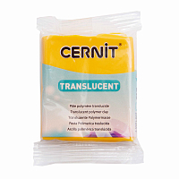CE0920056 Пластика полимерная запекаемая 'Cernit 'TRANSLUCENT' прозрачный 56 гр. (721 прозрачный янтарь)