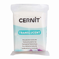 CE0920056 Пластика полимерная запекаемая 'Cernit 'TRANSLUCENT' прозрачный 56 гр. (005 прозрачный)