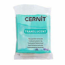 CE0920056 Пластика полимерная запекаемая 'Cernit 'TRANSLUCENT' прозрачный 56 гр. (620 прозрачный изумруд)